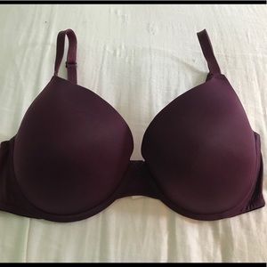 Wear Everywhere Pushup Bra in Wine